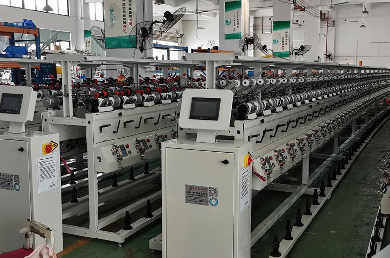 Thread Winding Machine Operated in Uzbekistan