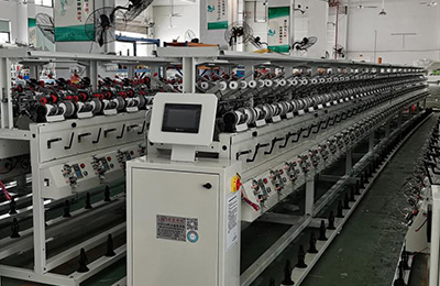 Thread Winding Machine Operated in Uzbekistan
