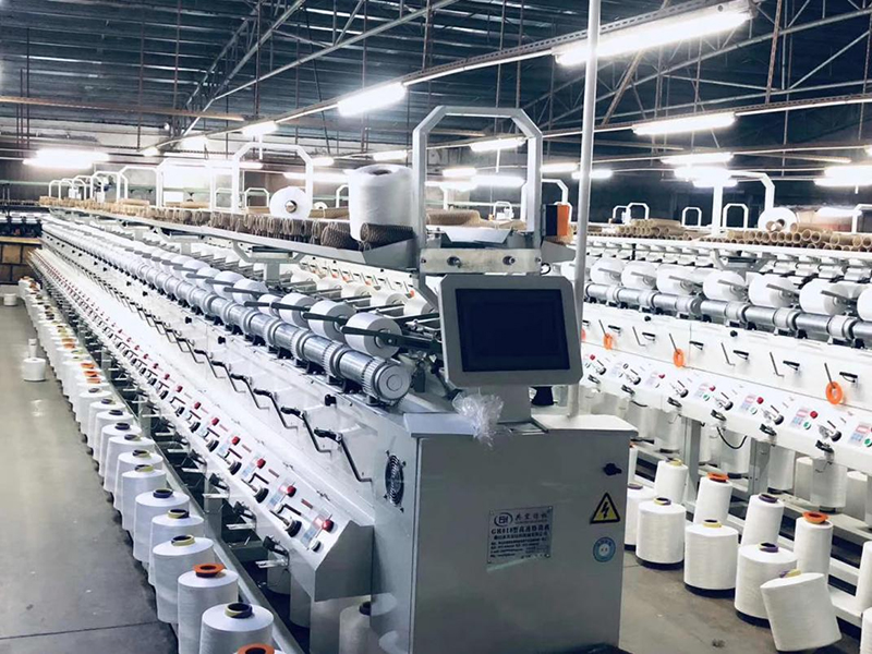 Thread Winding Machine Operated in Uzbekistan